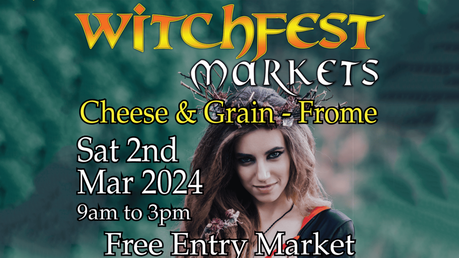Witchfest Market Frome 2024 Cheese & Grain